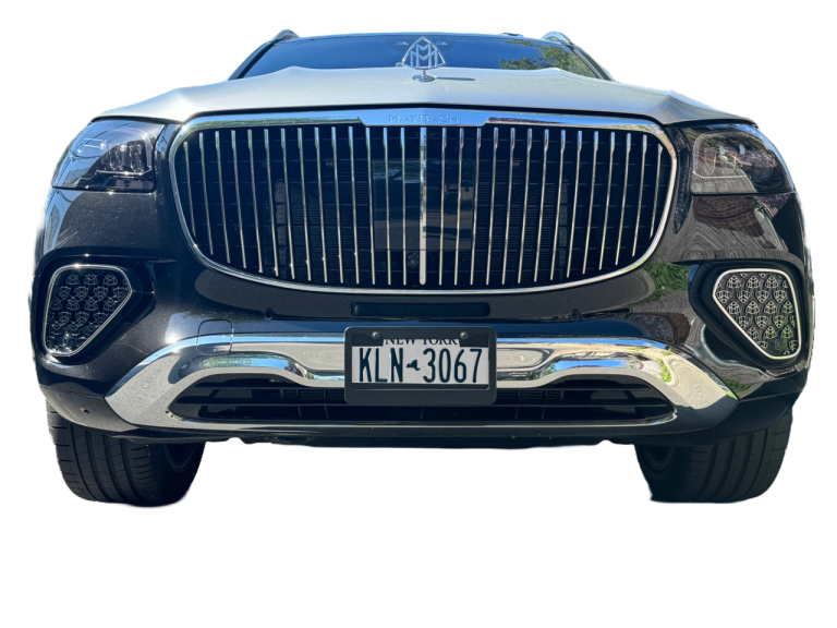 Front view of a Mercedes-Maybach GLS 600 SUV